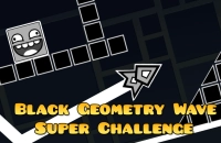 Play Black Geometry Wave Super Challenge now!