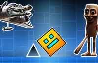Play Brainrot Animals Geometry Dash now!