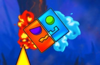 Play Fire And Water Geometry Dash now!