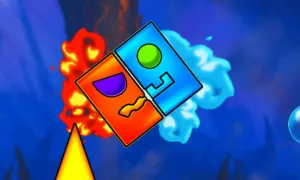 Play Fire And Water Geometry Dash now!