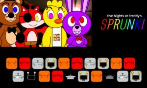 PLay Five Nights at Freddy's Sprunki now!