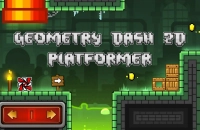 Play Geometry Dash 2D: Platformer now!