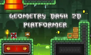 Play Geometry Dash 2D: Platformer now!
