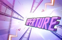 Play Geometry Dash Aperture now!