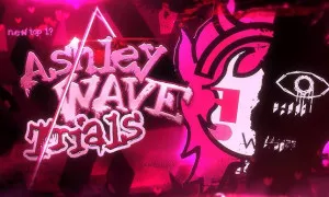 Play Geometry Dash Ashley Wave Trials now!