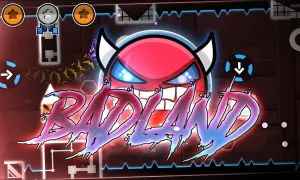 Play Geometry Dash Badland now!