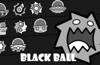 Play Geometry Dash: Black Ball now!