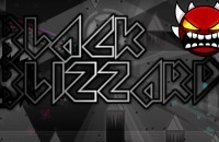 Play Geometry Dash Black Blizzard now!