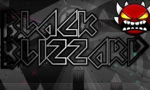 PLay Geometry Dash Black Blizzard now!