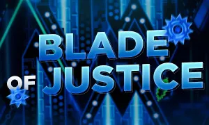Play Geometry Dash Blade of Justice now!