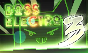 Play Geometry Dash Boss 3 Electro now!