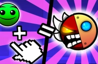 Play Geometry Dash Clicker now!