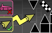 Play Geometry Dash: Dangerous Choices now!