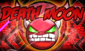 Play Geometry Dash Death Moon now!