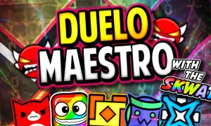 Play Geometry Dash Duelo Maestro now!