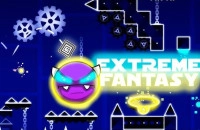 Play Geometry Dash Extreme Fantasy now!