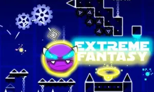 PLay Geometry Dash Extreme Fantasy now!