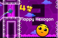 Play Geometry Dash Flappy Hexagon now!