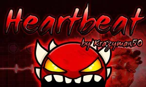 Play Geometry Dash Heartbeat now!