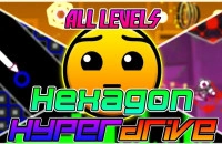 Play Geometry Dash Hexagon Hyperdrive now!