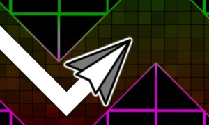 PLay Geometry Dash Hyper Wave: Neon Challenge now!