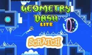 Play Geometry Dash Lite Scratch now!