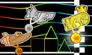 Play Geometry Dash: Mad Race now!