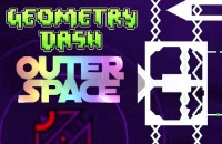 Play Geometry Dash OuterSpace now!