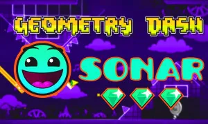 Play Geometry Dash Sonar now!
