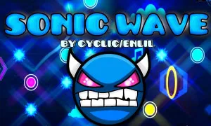 PLay Geometry Dash Sonic Wave now!