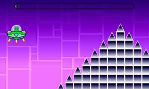 Geometry Dash: UFO Flying