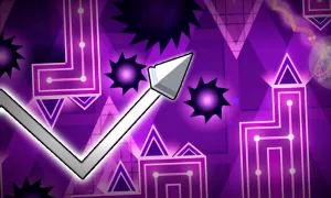 PLay Geometry Dash: Unstoppable Wave now!