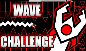 PLay Geometry Dash: Wave Challenge now!