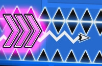 Play Geometry Dash Wave Spam now!