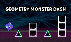 PLay Geometry Monster Dash now!