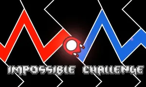 Play Geometry Wave Impossible Challenge now!