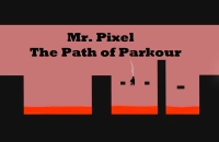 Play Mr. Pixel: The Path of Parkour now!