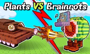 Play Plants Vs Brainrots now!