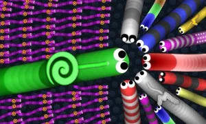 Slitherio: Eat them all