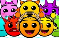 Play Sprunki Geometry Dash now!