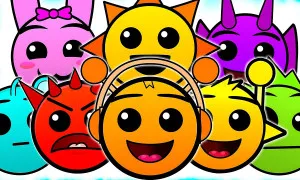 Play Sprunki Geometry Dash now!