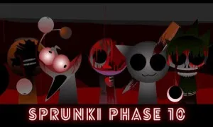 PLay Sprunki Mod Phase 10 now!