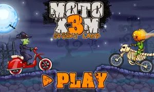 PLay Moto X3M Spooky Land now!