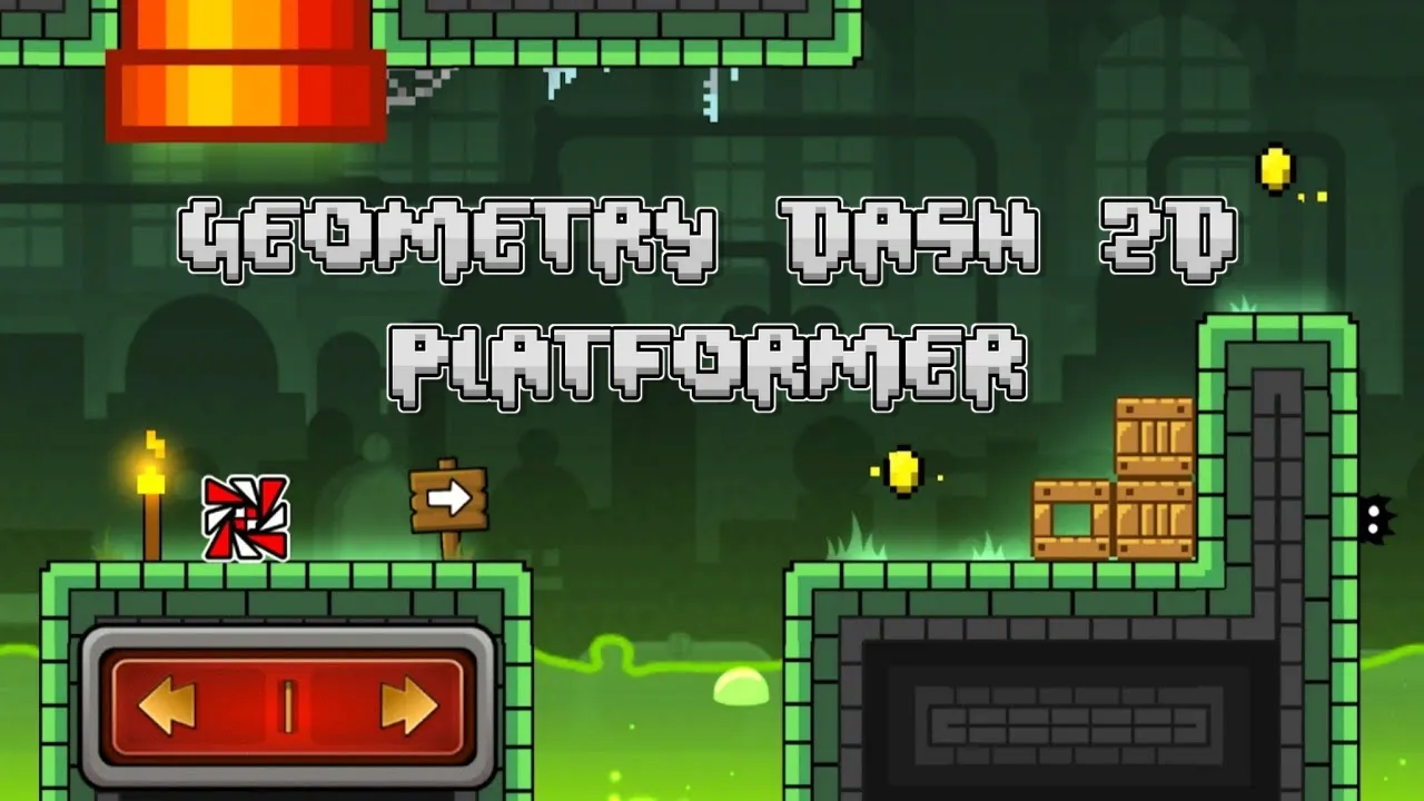PLay Geometry Dash 2D: Platformer now!