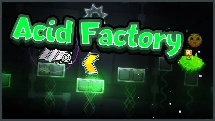 PLay Geometry Dash Acid Factory now!