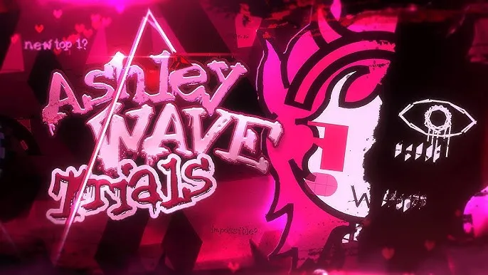 PLay Geometry Dash Ashley Wave Trials now!