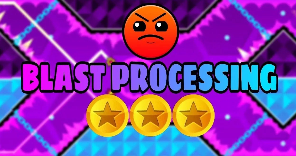 PLay Geometry Dash Blast Processing now!