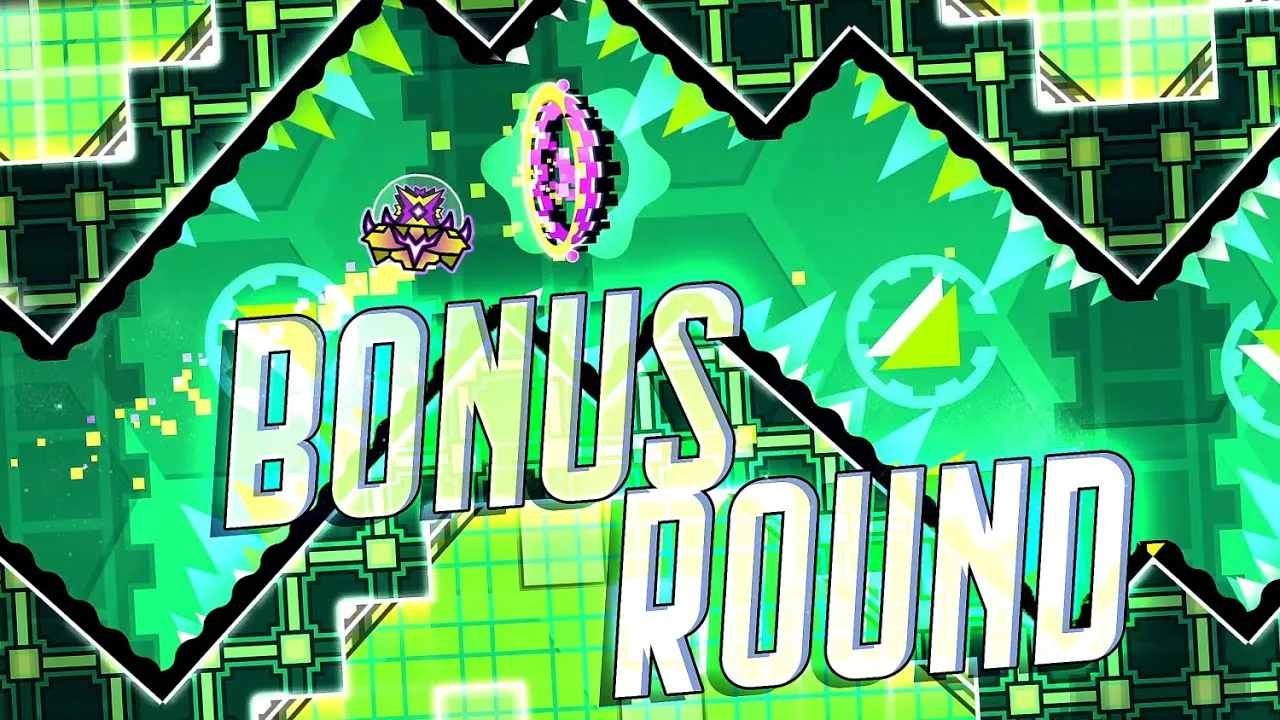 PLay Geometry Dash BONUS ROUND now!