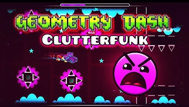 PLay Geometry Dash Clutterfunk now!