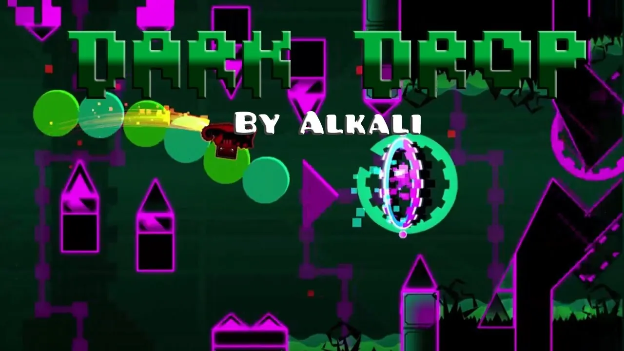 PLay Geometry Dash Dark Drop now!